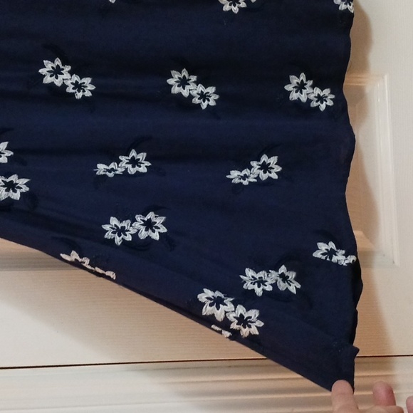 Sadie & Sage, Swing Dress Blue White Sz S - Picture 7 of 14